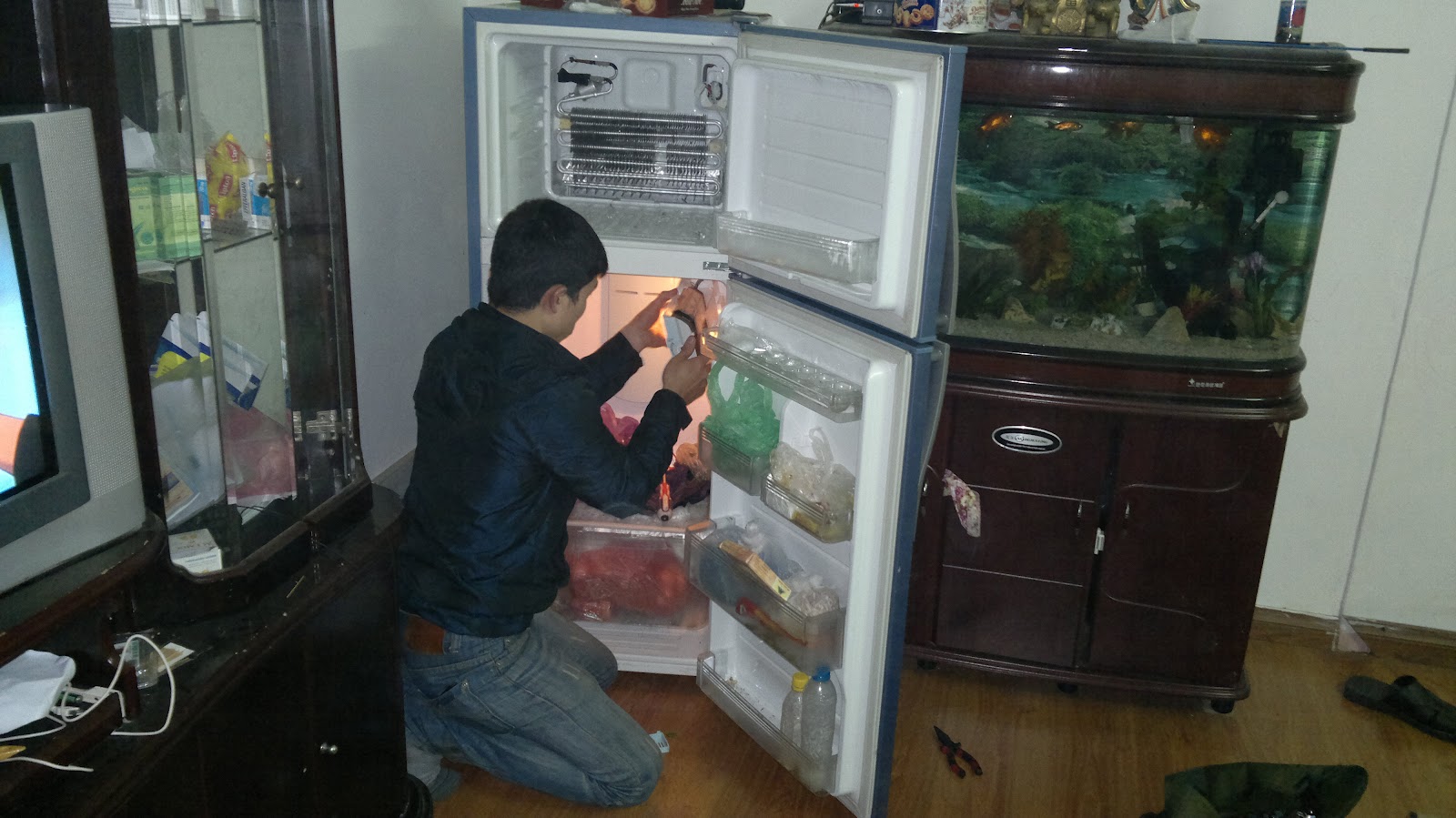 sửa tủ lạnh toshiba