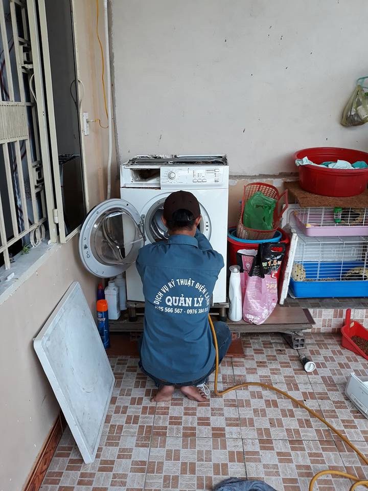 Đơn vị sửa máy giặt tại nhà uy tín ở Gò Vấp