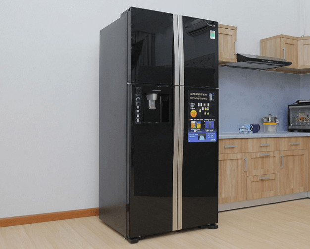 Hình ảnh tủ lạnh Hitachi R-W660PGV3 hiện đại.