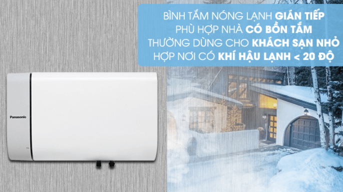 Máy nước nóng lạnh Panasonic DH-3-HBMVW 30 lít