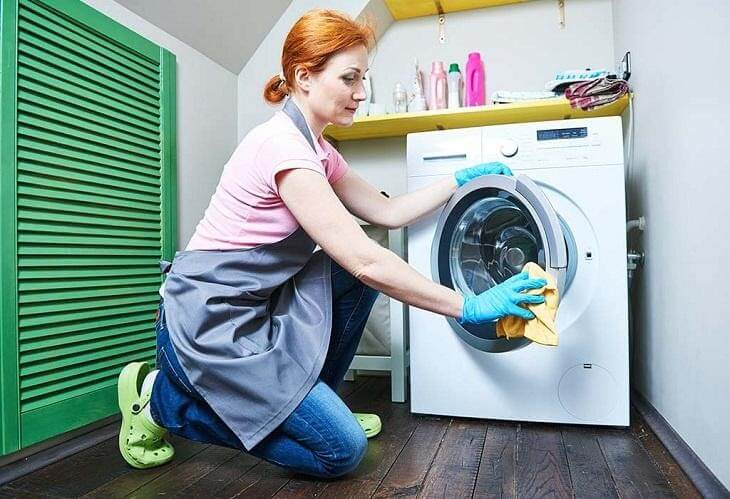 Cách vệ sinh máy giặt loại cửa trước qua 6 bước ngắn gọn