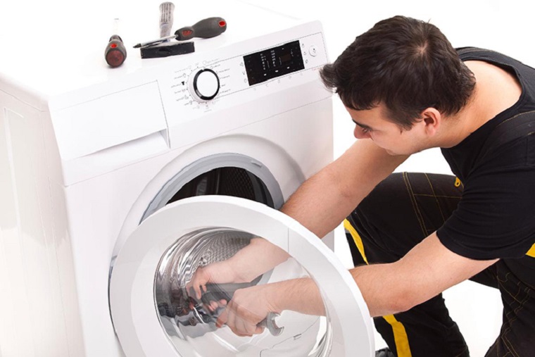 máy giặt vắt không khô do hỏng dây đai máy giặt